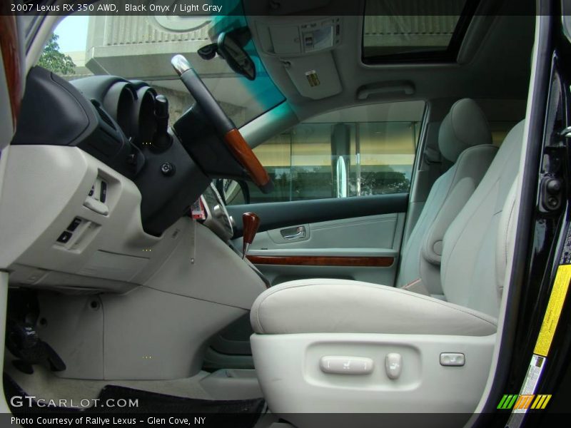 Black Onyx / Light Gray 2007 Lexus RX 350 AWD