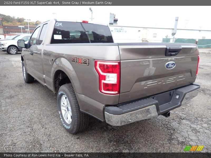 Stone Gray / Medium Earth Gray 2020 Ford F150 XLT SuperCab 4x4