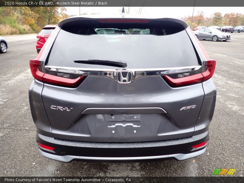 Modern Steel Metallic / Black 2020 Honda CR-V EX AWD