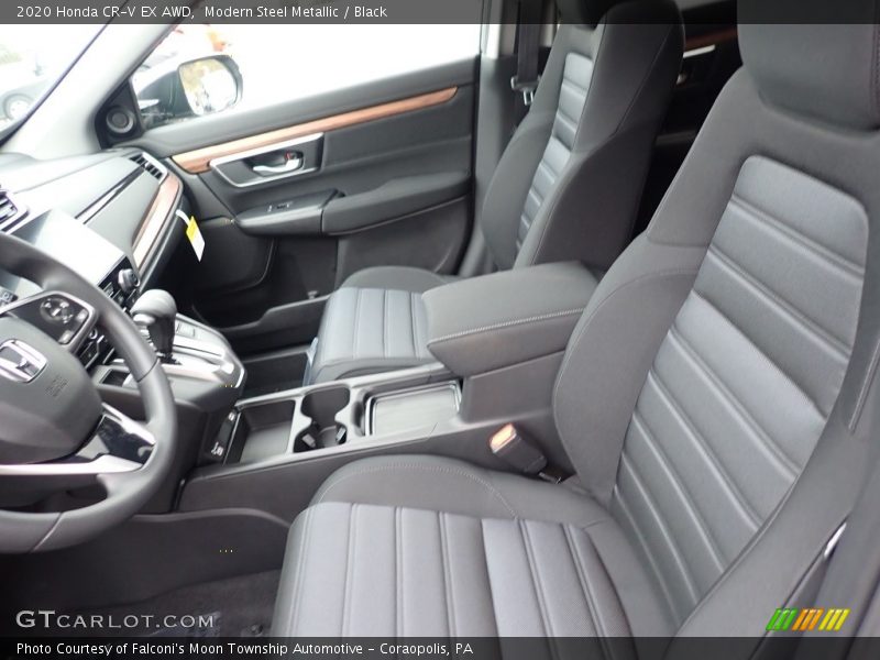 Modern Steel Metallic / Black 2020 Honda CR-V EX AWD