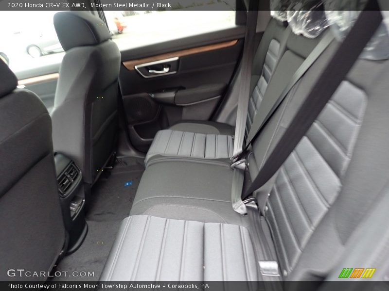 Modern Steel Metallic / Black 2020 Honda CR-V EX AWD