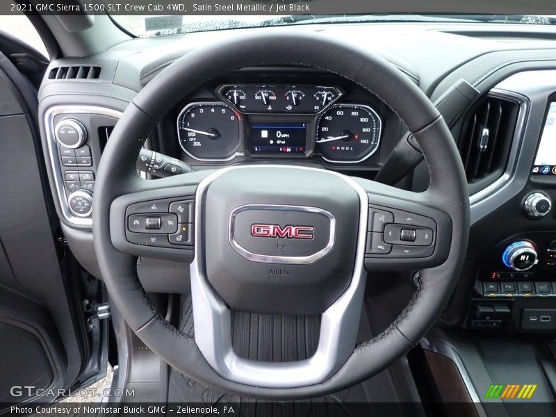  2021 Sierra 1500 SLT Crew Cab 4WD Steering Wheel