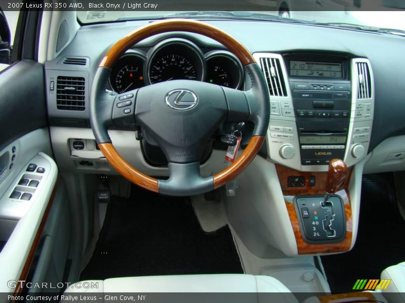 Black Onyx / Light Gray 2007 Lexus RX 350 AWD