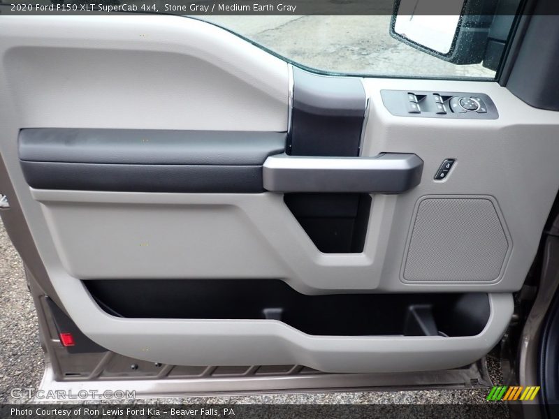 Stone Gray / Medium Earth Gray 2020 Ford F150 XLT SuperCab 4x4