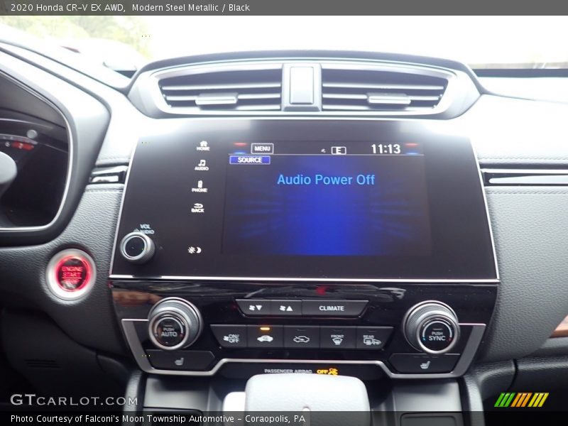 Modern Steel Metallic / Black 2020 Honda CR-V EX AWD