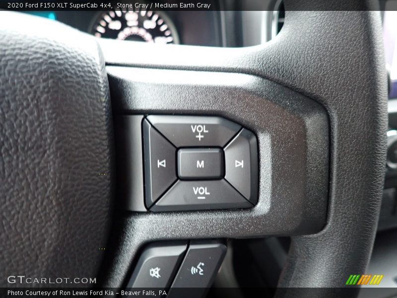 Stone Gray / Medium Earth Gray 2020 Ford F150 XLT SuperCab 4x4