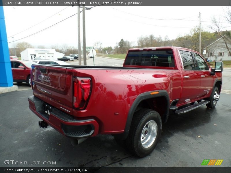 Red Quartz Tintcoat / Jet Black 2020 GMC Sierra 3500HD Denali Crew Cab 4WD