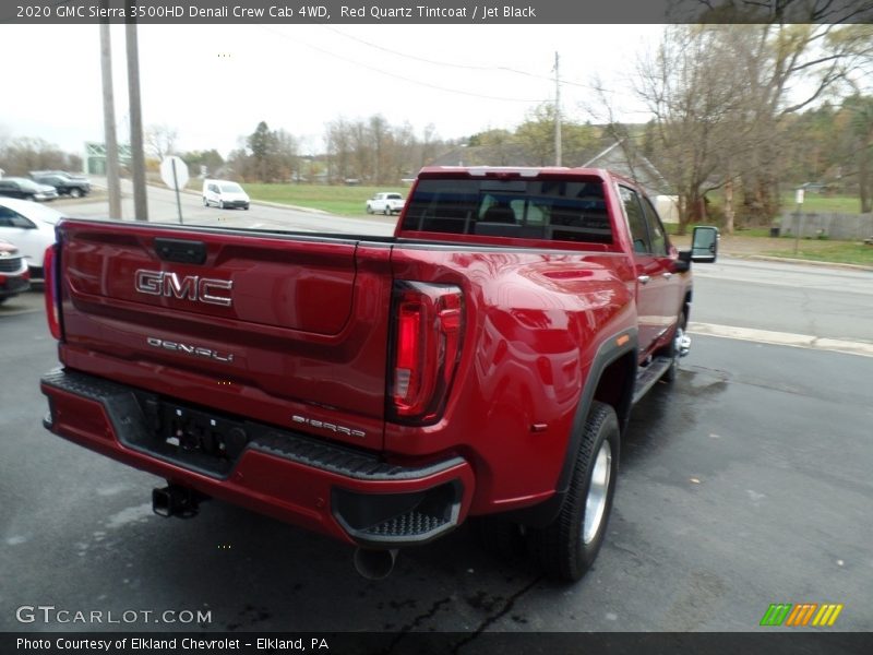 Red Quartz Tintcoat / Jet Black 2020 GMC Sierra 3500HD Denali Crew Cab 4WD