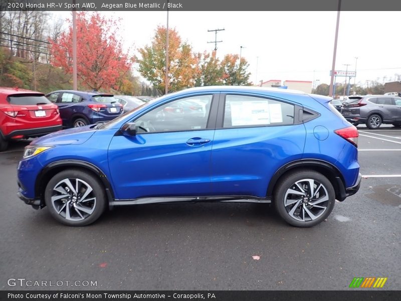  2020 HR-V Sport AWD Aegean Blue Metallic
