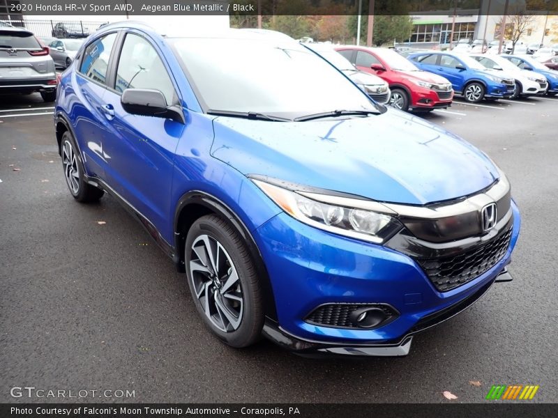 Front 3/4 View of 2020 HR-V Sport AWD