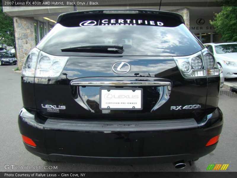 Black Onyx / Black 2007 Lexus RX 400h AWD Hybrid