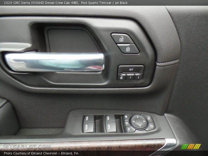 Red Quartz Tintcoat / Jet Black 2020 GMC Sierra 3500HD Denali Crew Cab 4WD