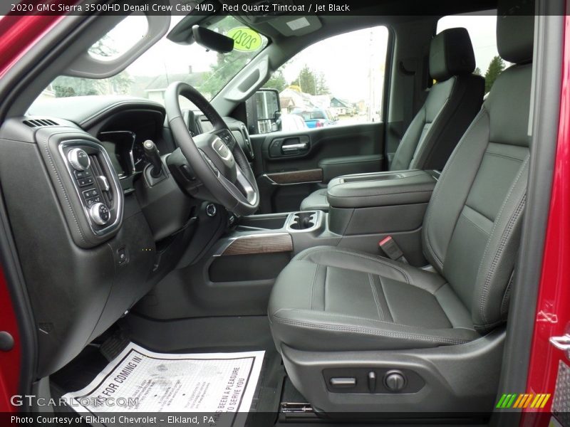 Red Quartz Tintcoat / Jet Black 2020 GMC Sierra 3500HD Denali Crew Cab 4WD