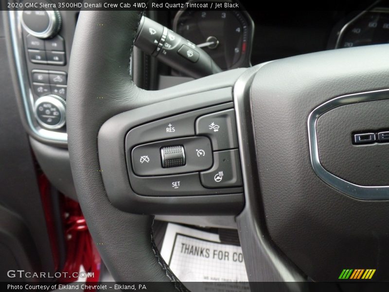Red Quartz Tintcoat / Jet Black 2020 GMC Sierra 3500HD Denali Crew Cab 4WD