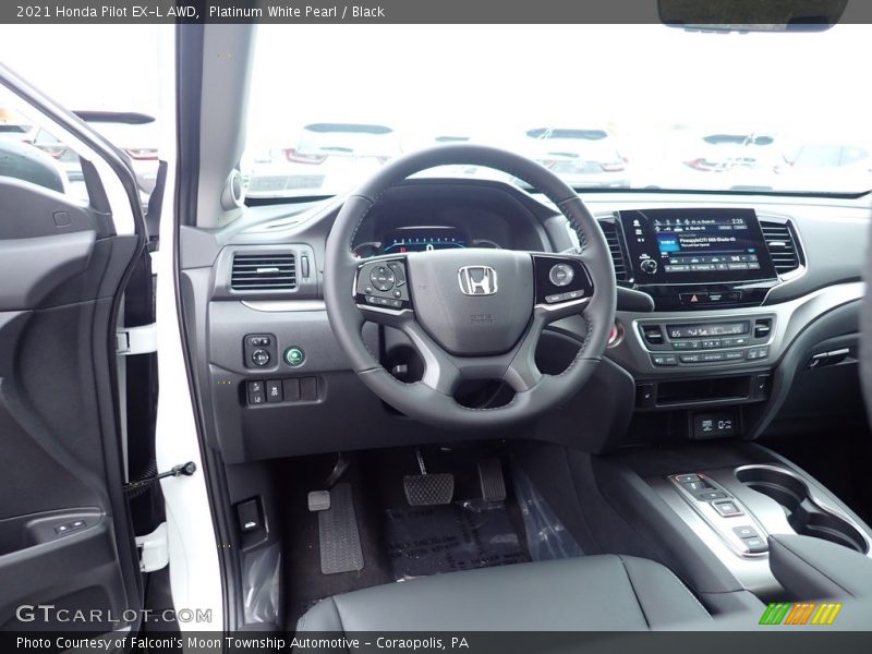 Dashboard of 2021 Pilot EX-L AWD