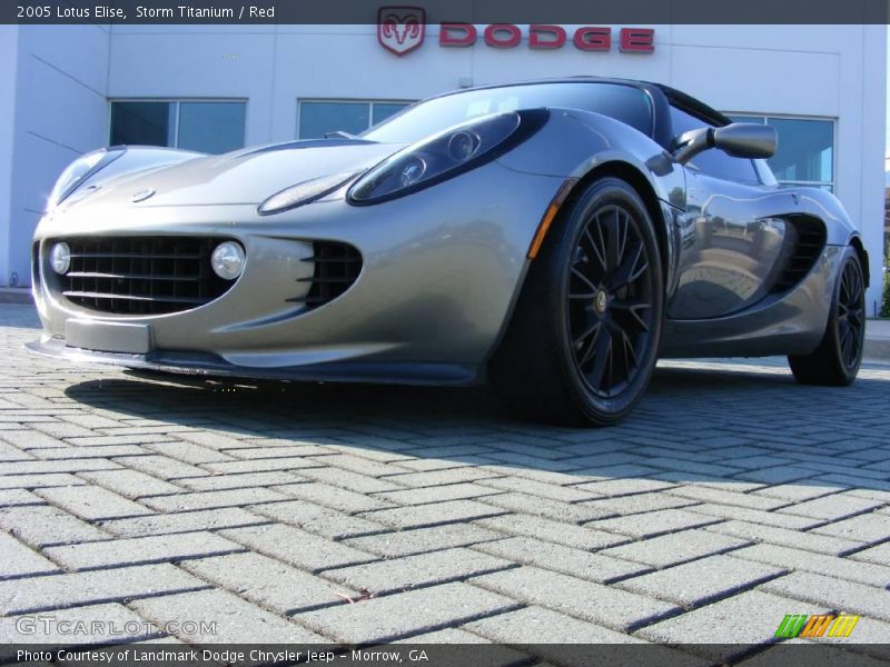 Storm Titanium / Red 2005 Lotus Elise