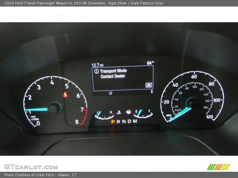  2020 Transit Passenger Wagon XL 350 HR Extended Passenger Wagon XL 350 HR Extended Gauges