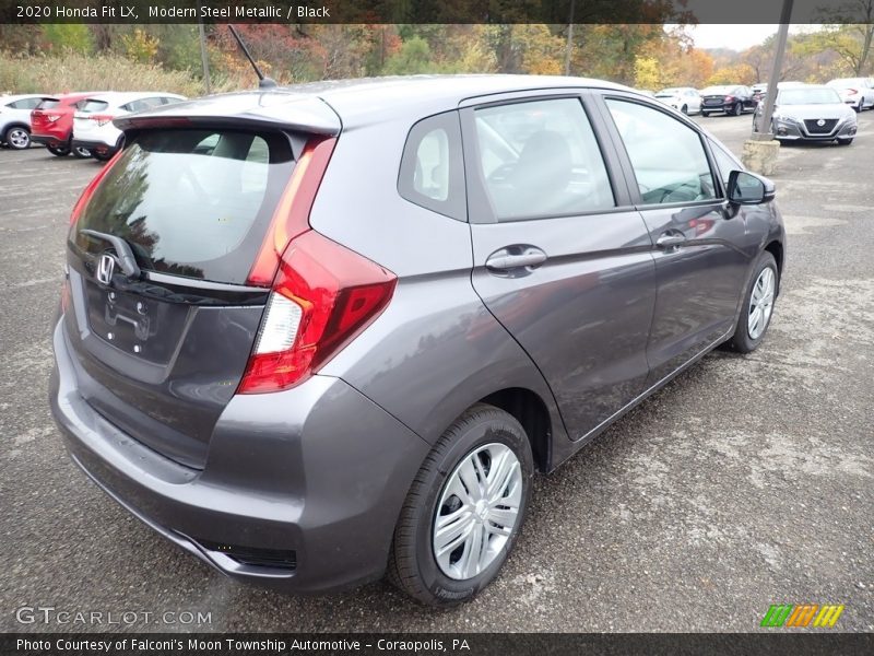 Modern Steel Metallic / Black 2020 Honda Fit LX