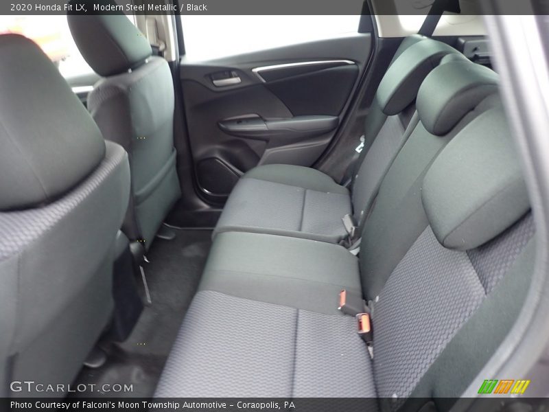 Modern Steel Metallic / Black 2020 Honda Fit LX