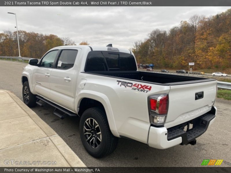 Wind Chill Pearl / TRD Cement/Black 2021 Toyota Tacoma TRD Sport Double Cab 4x4