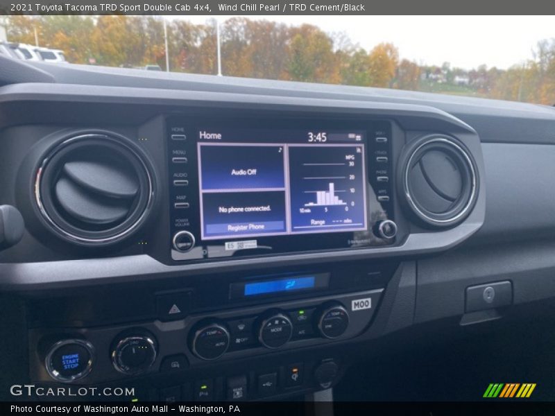 Wind Chill Pearl / TRD Cement/Black 2021 Toyota Tacoma TRD Sport Double Cab 4x4