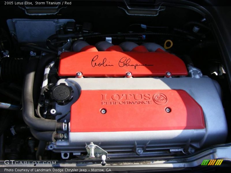  2005 Elise  Engine - 1.8 Liter DOHC 16-Valve VVT 4 Cylinder