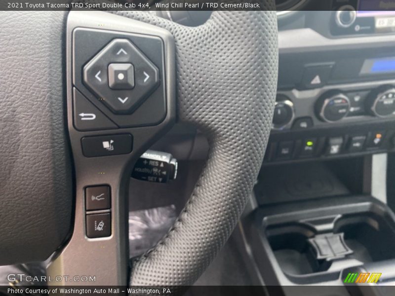 Wind Chill Pearl / TRD Cement/Black 2021 Toyota Tacoma TRD Sport Double Cab 4x4