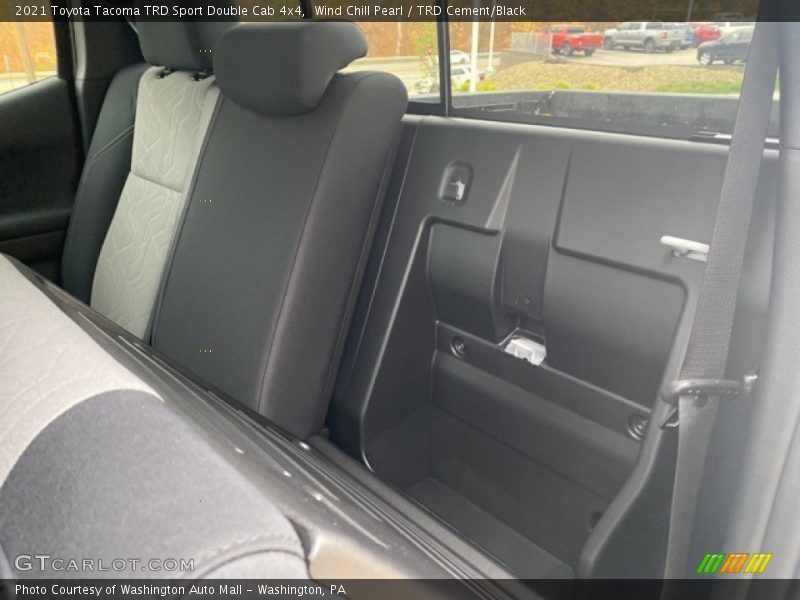 Wind Chill Pearl / TRD Cement/Black 2021 Toyota Tacoma TRD Sport Double Cab 4x4