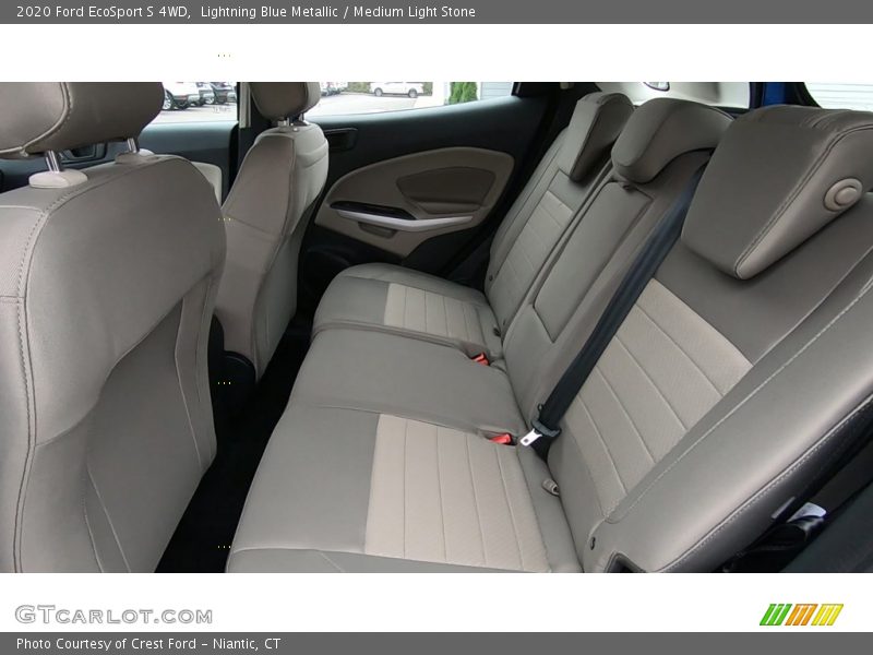 Lightning Blue Metallic / Medium Light Stone 2020 Ford EcoSport S 4WD
