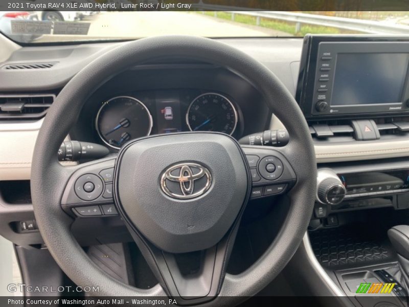  2021 RAV4 XLE AWD Hybrid Steering Wheel