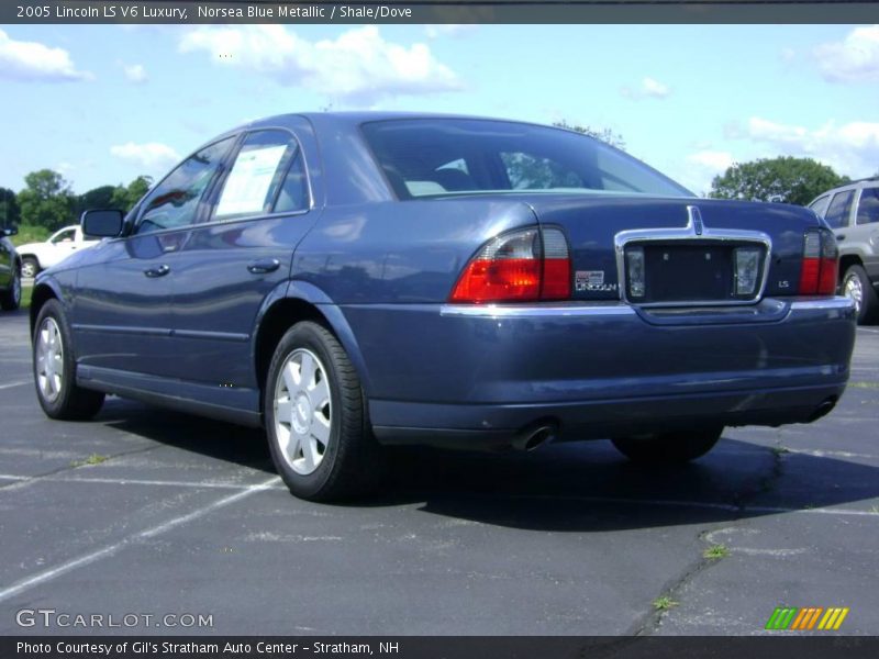 Norsea Blue Metallic / Shale/Dove 2005 Lincoln LS V6 Luxury