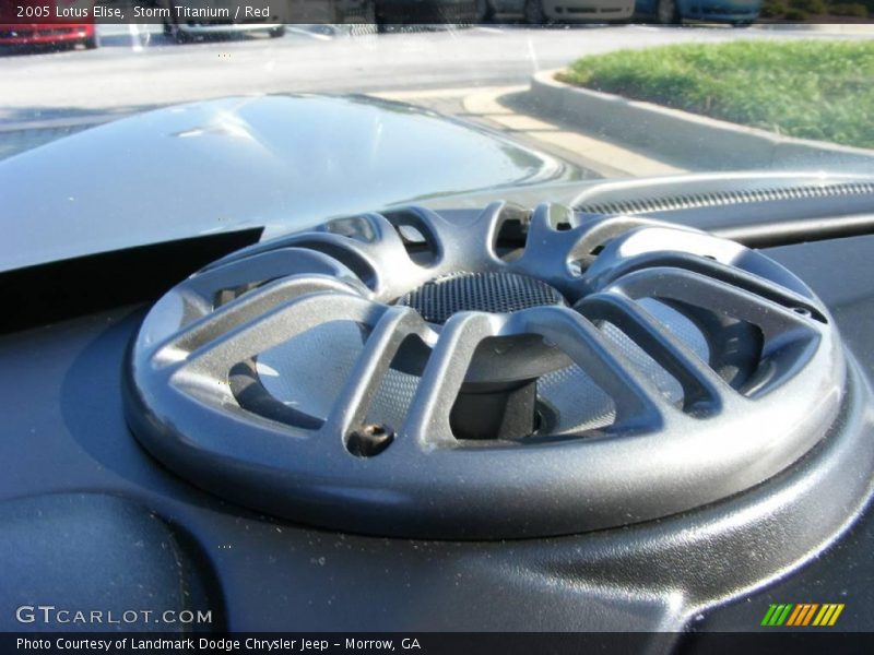 Storm Titanium / Red 2005 Lotus Elise