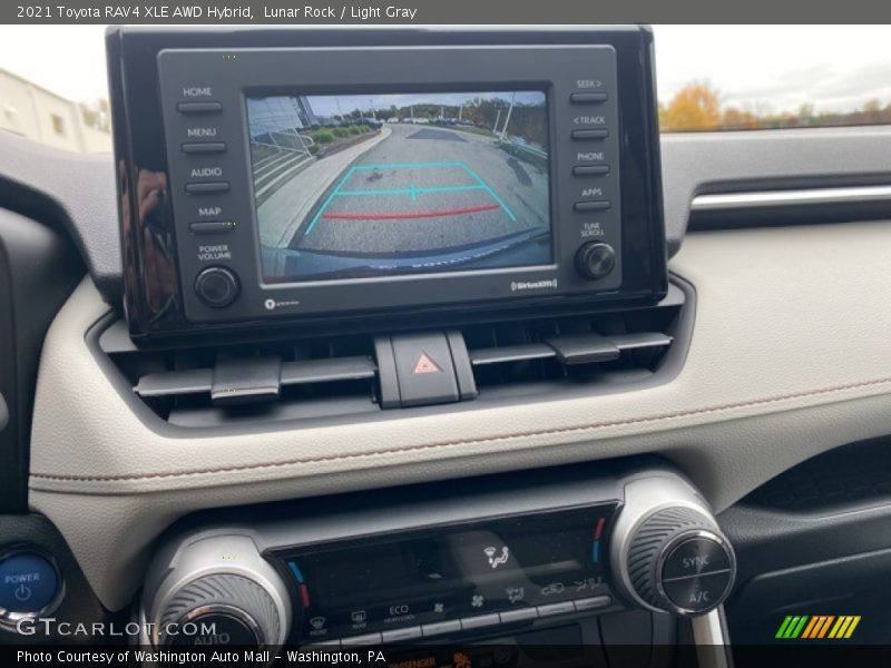 Lunar Rock / Light Gray 2021 Toyota RAV4 XLE AWD Hybrid