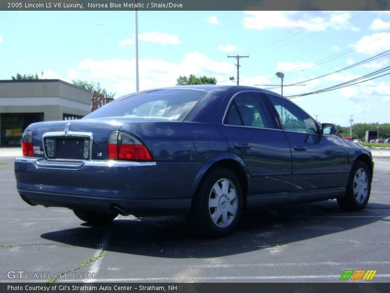 Norsea Blue Metallic / Shale/Dove 2005 Lincoln LS V6 Luxury