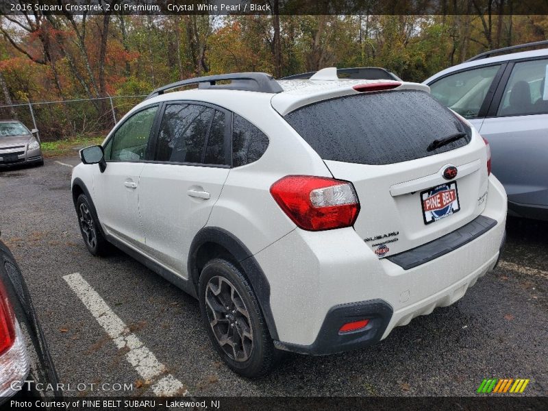 Crystal White Pearl / Black 2016 Subaru Crosstrek 2.0i Premium