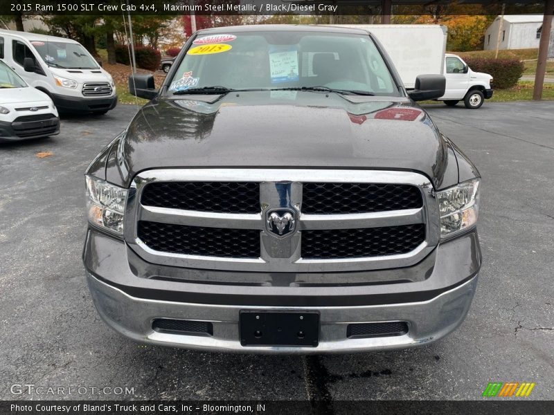 Maximum Steel Metallic / Black/Diesel Gray 2015 Ram 1500 SLT Crew Cab 4x4