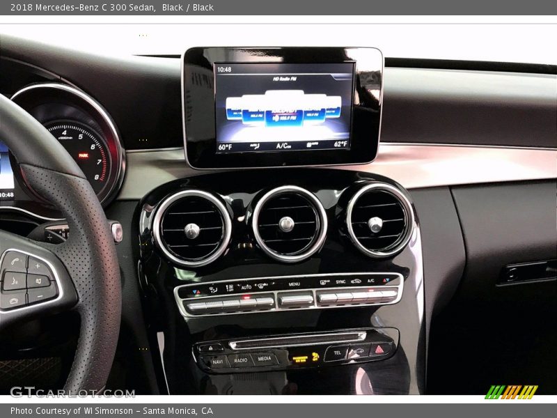 Black / Black 2018 Mercedes-Benz C 300 Sedan