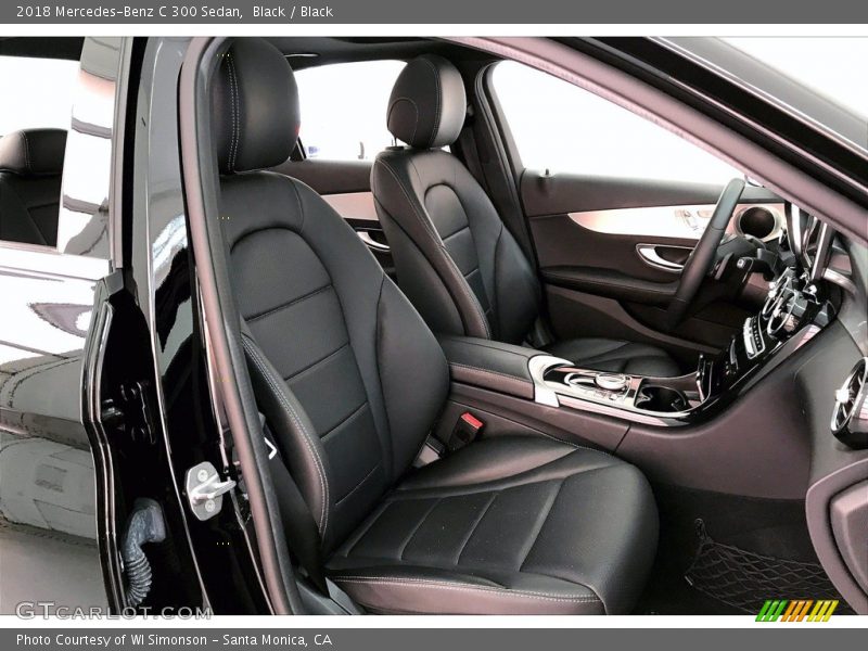 Black / Black 2018 Mercedes-Benz C 300 Sedan