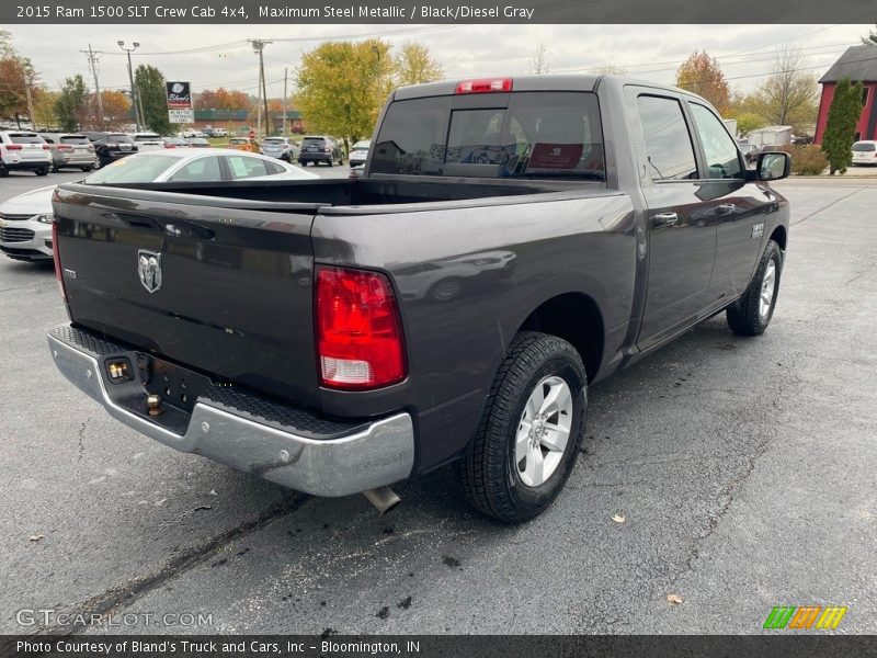 Maximum Steel Metallic / Black/Diesel Gray 2015 Ram 1500 SLT Crew Cab 4x4