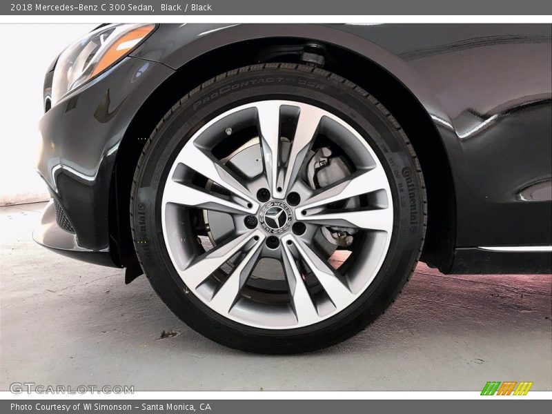 Black / Black 2018 Mercedes-Benz C 300 Sedan