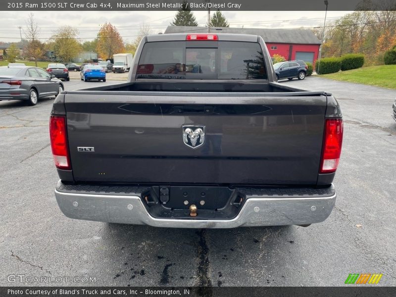 Maximum Steel Metallic / Black/Diesel Gray 2015 Ram 1500 SLT Crew Cab 4x4