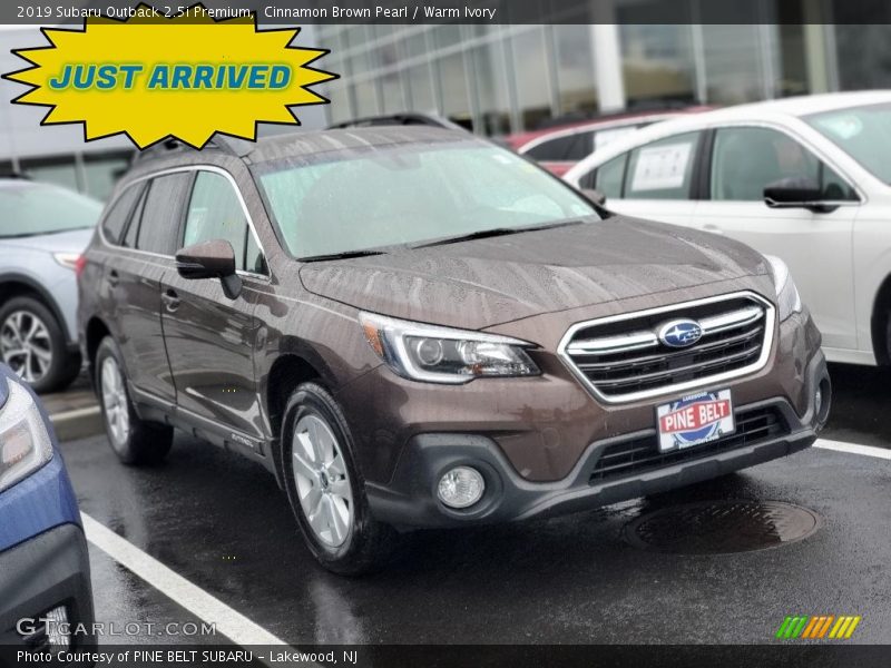 Cinnamon Brown Pearl / Warm Ivory 2019 Subaru Outback 2.5i Premium