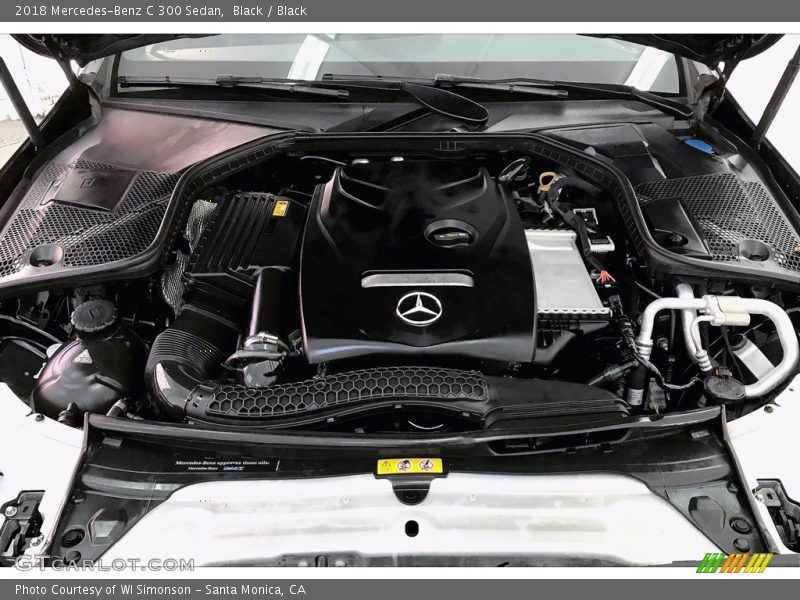 Black / Black 2018 Mercedes-Benz C 300 Sedan