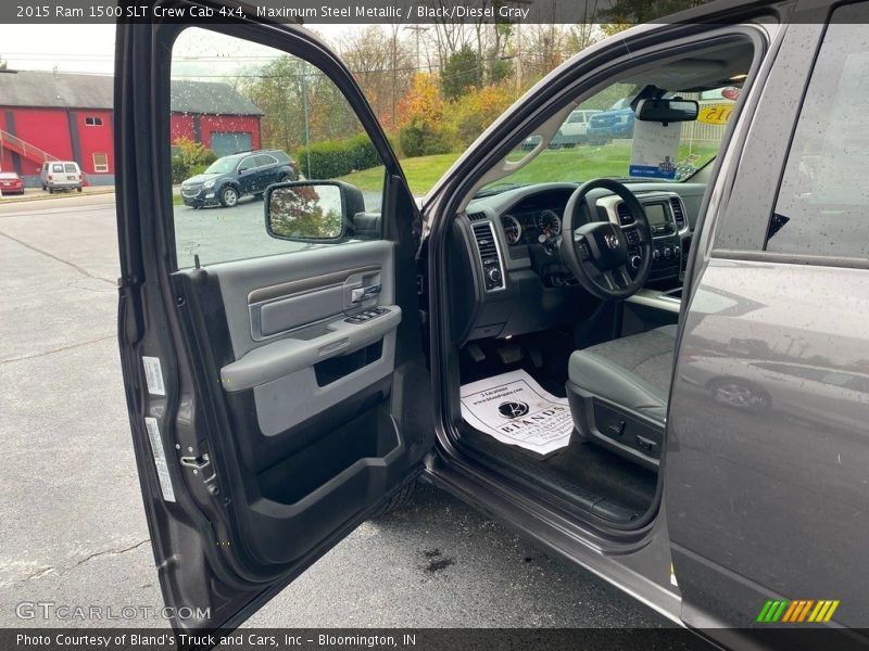 Maximum Steel Metallic / Black/Diesel Gray 2015 Ram 1500 SLT Crew Cab 4x4