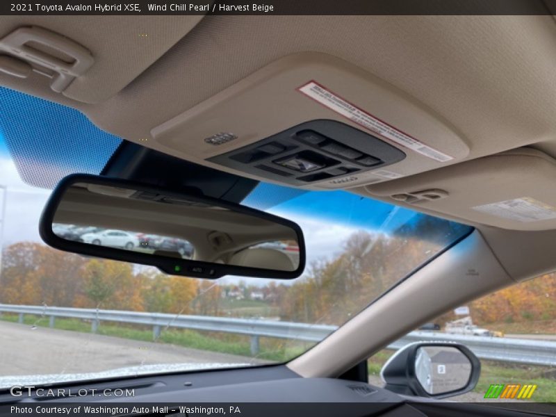 Wind Chill Pearl / Harvest Beige 2021 Toyota Avalon Hybrid XSE