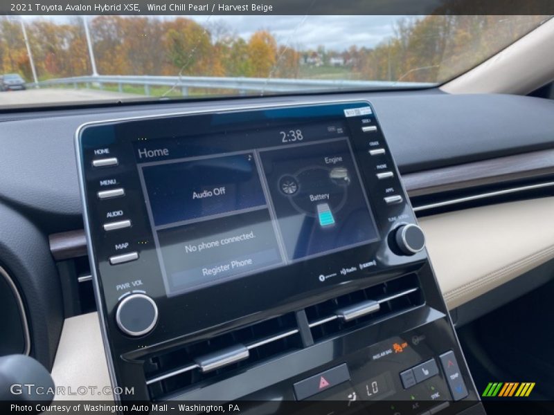 Wind Chill Pearl / Harvest Beige 2021 Toyota Avalon Hybrid XSE
