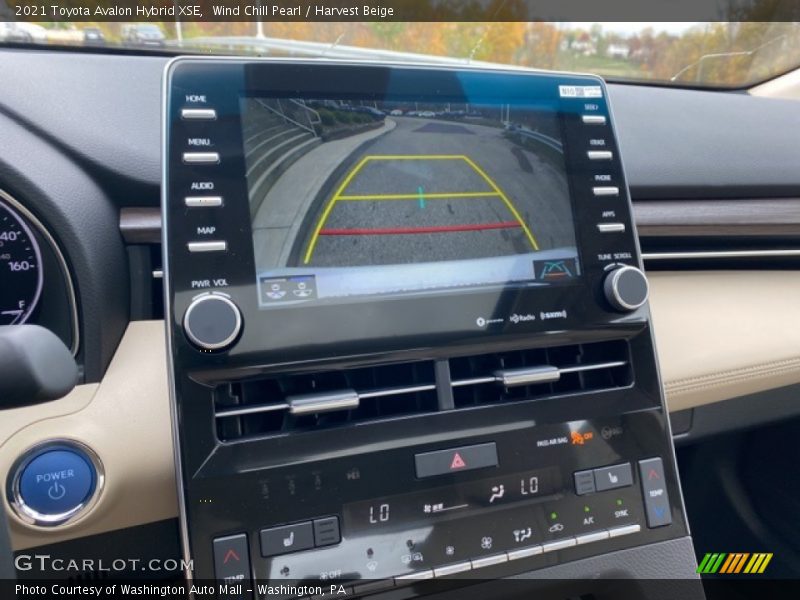 Wind Chill Pearl / Harvest Beige 2021 Toyota Avalon Hybrid XSE