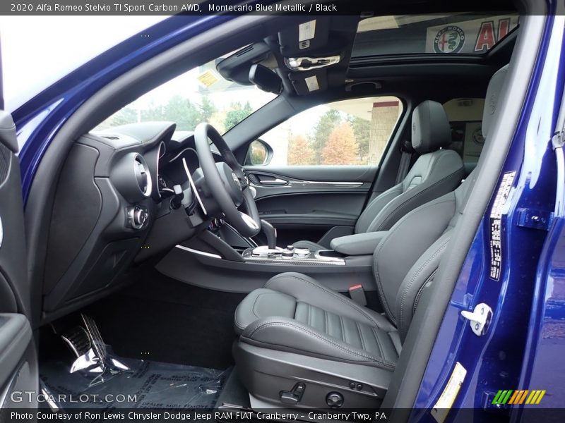  2020 Stelvio TI Sport Carbon AWD Black Interior