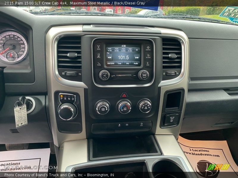 Controls of 2015 1500 SLT Crew Cab 4x4