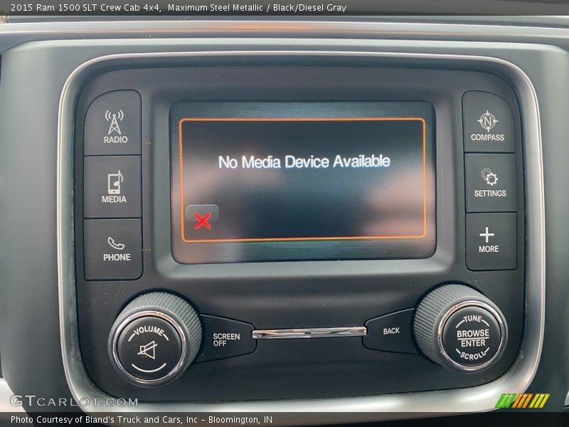 Controls of 2015 1500 SLT Crew Cab 4x4